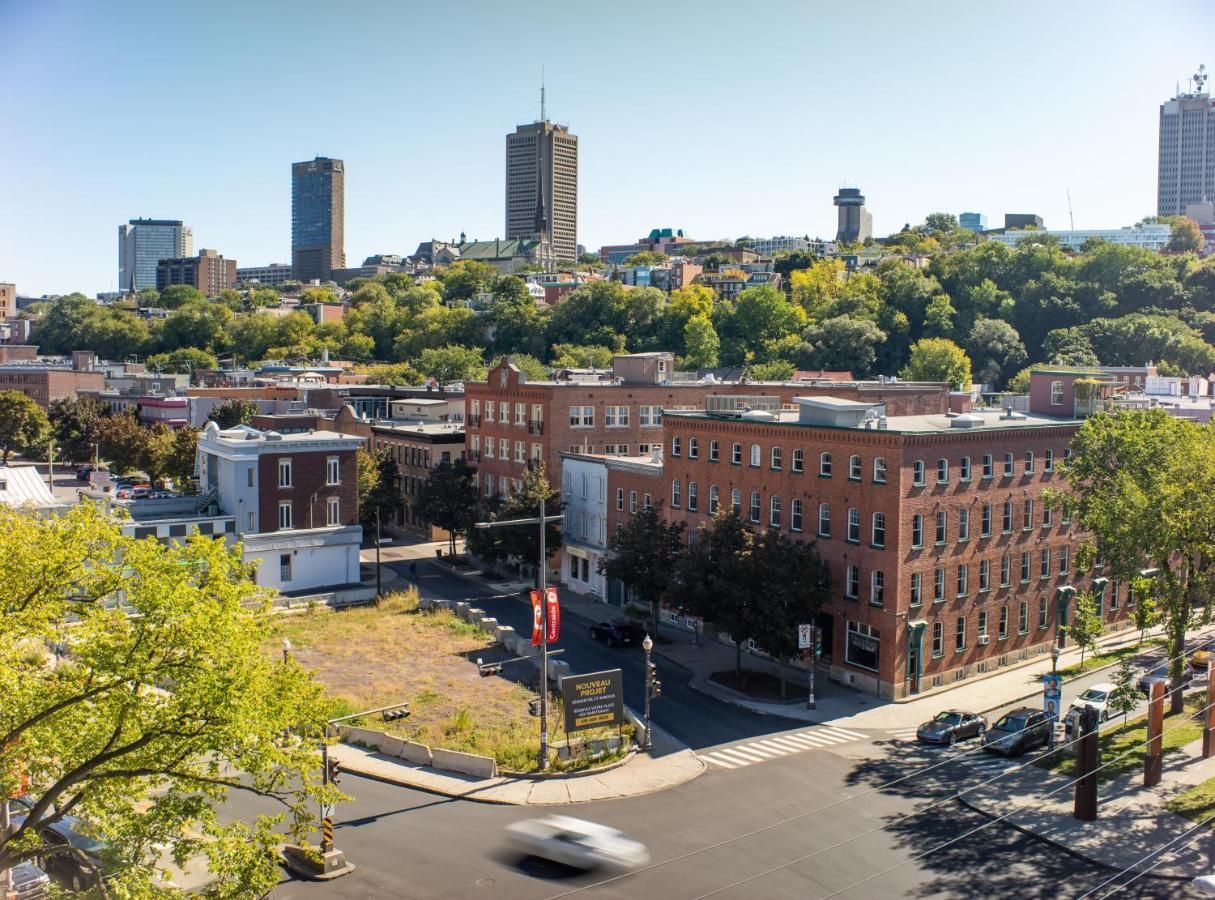 Apartament Aux Havres Urbains - Le Penthouse Du Kameleon Québec Zewnętrze zdjęcie